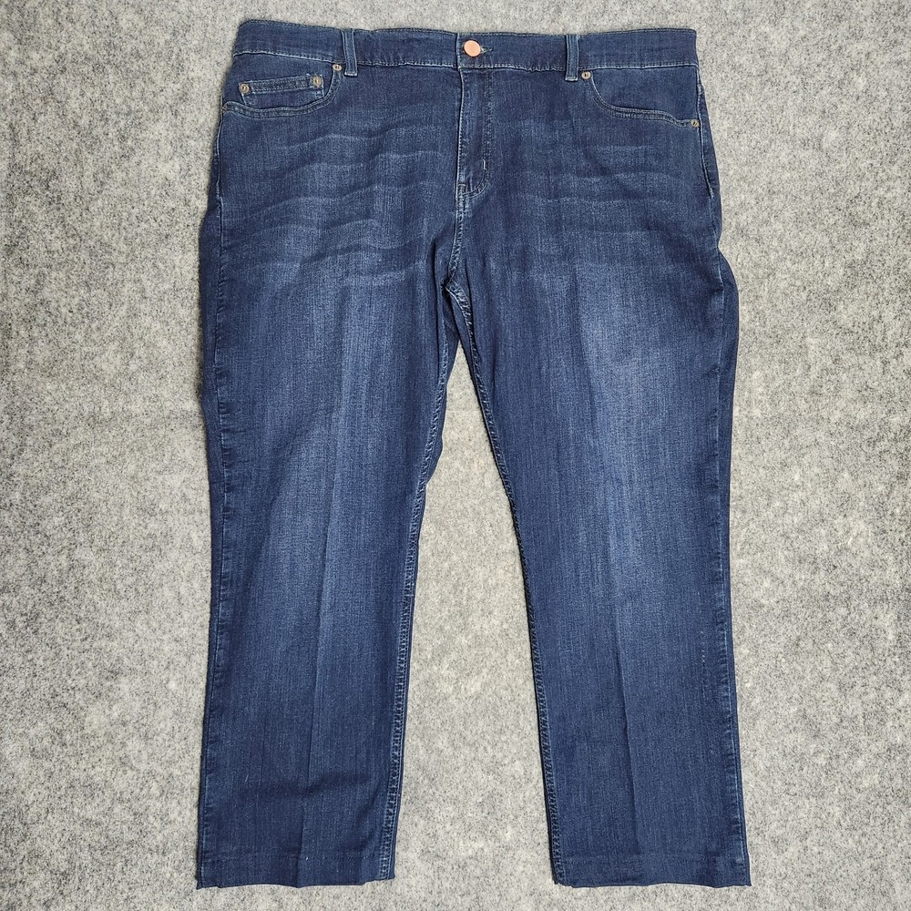 Mugsy Jeans Men 42x26 Fultons Medium Wash Blue Denim FLX3NFU Stretch Comfort Fit